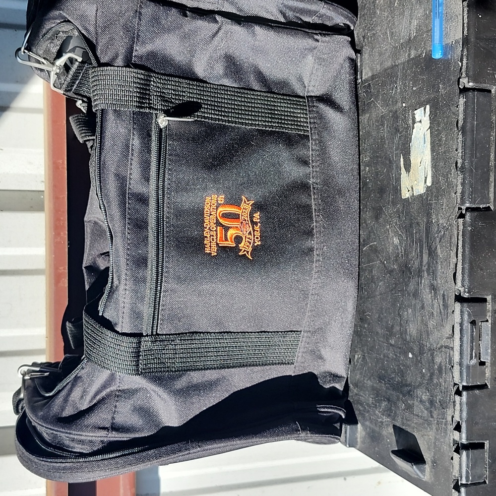 Harley Davidson 50th Anniversary duffel bag